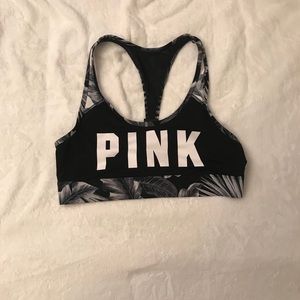 Victoria secret pink sports bra.